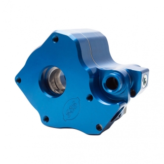 S&S M8 High Volume Oil Pump in Blue Anodized Finish For Harley Davidson 2018-2023 Softail & 2017-2023 Touring (With Air/Oil Cooled Engines) Models (310-0959A)