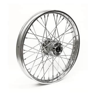 Doss 2.15 X 21 Front Wheel 40 Spokes Chrome For Harley Davidson Softail 1984-1999 and FXDWG 1997-1999 Models (ARM284875)
