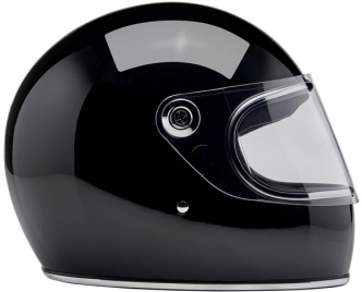 Biltwell Gringo S Helmet - Gloss Black - Size Large (1003-101-504)