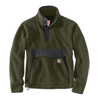 Carhartt Fit Fleece Pullover Basil Heather Size XL (ARM145059)