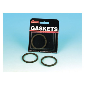 James Evo Exhaust Gaskets Early Style For 1984-2023 B.T., 1986-2023 XL, 2008-2012 XR1200, 1987-2010 Buell XB Models - (Pack of 2) - (17048-98)
