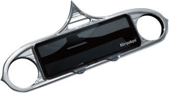 Kuryakyn Stereo Accent For Harley Davidson 1996-2013 Touring & Trike Motorcycles In Chrome Finish (3765)