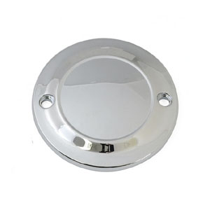Doss Stepped (2-Hole) Point Cover In Chrome For 1970-1999 Big Twin (Excl. TC) And 1971-2003 XL (ARM680419)