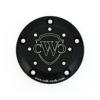 Cult Werk Point Cover in Gloss Black Finish For 1999-2017 Twin Cam Models (HD-BRO017)
