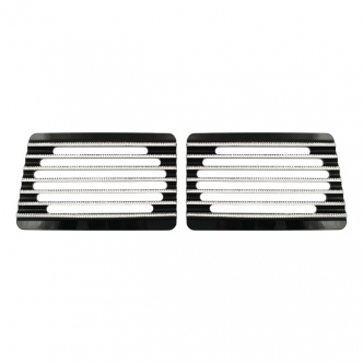 Covingtons Speaker Grills in Finned Diamond Edge; For Cycle Sounds Lids (ARM209359)
