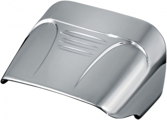 Kuryakyn Taillight Cover Without Slots In Chrome Finish For Harley Davidson 1973-2020 Motorcycles With Conventional Fender Mounted Taillights (9008)