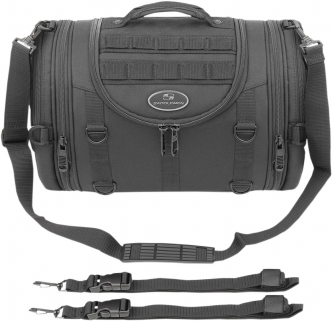 Saddlemen R1300LXE Tactical Roll Bag in Black Finish (3515-0198)