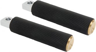 Arlen Ness Knurled Passenger Pegs In Brass Finish For 2018-2021 Softail Models (07-945)
