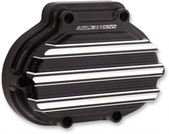 Arlen Ness 10 Gauge Cable Transmission Side Cover In Contrast Cut For Harley Davidson 2006-2017 Dyna, 2007-2017 Softail, 2007-2013 Touring & 2014-2016 FLHR/C Touring Models Without Fairing (03-813)