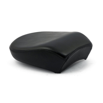 Le Pera Bare Bones Smooth Foam Pillion Pad 10.75 Inch Wide in Black For 2008-2020 Touring With Bare Bones Rider Backrest Seat (LK-005PDXBR) 