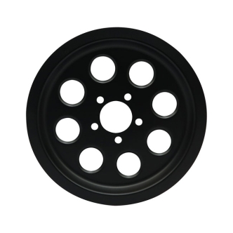 DOSS Pulley Cover In Black Finish for 00 to 05 Dyna with 70 tooth pulley (91346-00) (ARM358215)