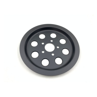 DOSS Pulley Cover In Black Finish for Harley Davidson 1982 to 1999 Big Twin with 61 tooth pulley (40284-90A) (ARM958215)