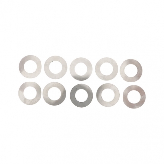 DOSS .002 Inch Wheel bearing Spacer Shim For Various 1982-1999 Big Twin Models (Pack of 10) (ARM377099)