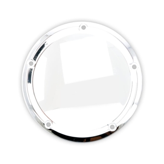 Doss Derby Cover, Smooth Domed Chrome For Harley Davidson 2007-2023 Touring Models (ARM770775)