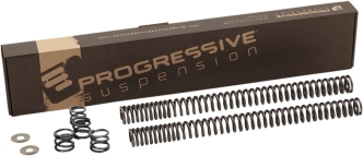 Progressive Suspension Standard Duty 49mm Fork Spring Kit For 2018-2023 Softail FXBB, FXBR/S, FXLR, 2014-2020 Touring (Excluding FLHTKL Low) Models (11-1567)
