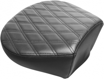 Le Pera Monterey Double Diamond Stitched Pillion Seat For Harley Davidson 2008-2021 Touring Models (LK-647SPDD)