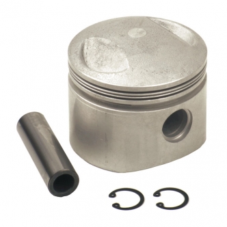 DOSS Replacement 7:1 CR Cast Piston +.010 Inch Length For Late 1978-1984 1340cc Shovel Models (ARM525405)