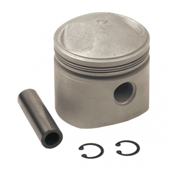 DOSS Replaceable Cast Piston 8.1 +.020 Inch Length For 1941-Early 1978 1200CC/74 Shovel, Pan, Knuckle  Models (ARM034405)