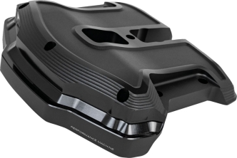 Performance Machine  Race Series Rocker Box Cover In Black Ops Finish For Harley Davidson 2017-2023 Touring & 2018-2023 Softail Models (0177-2084-SMB)
