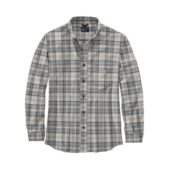 Carhartt Flannel Plaid Shirt Malt Size Medium (ARM243059)