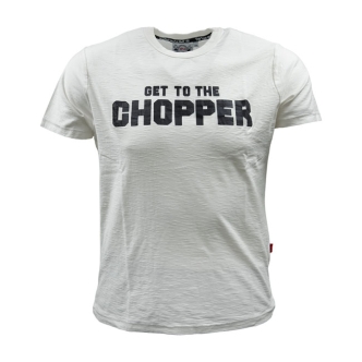 13 & 1/2 Magazine Get To The Chopper T-shirt Offwhite Size Small (ARM691839)